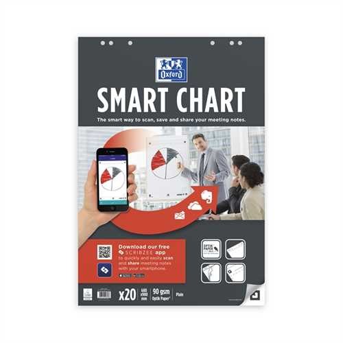 Flipchartblock Smart Chart 90g
