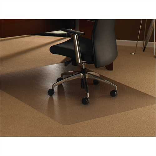 CLEARTEX Bodenschutzmatte ultimat, für Teppichböden, Polycarbonat, rechteckig, 120 x 150 cm