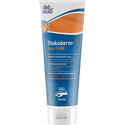 STOKO Hautcreme STOKODERM Aqua PURE, Tube, parfümfrei, weiß