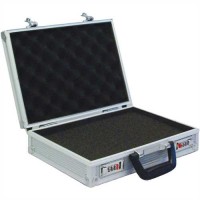 VISO Aktenkoffer, Zahlenschloss, Aluminium, 33 x 22 x 8 cm, silber VISO Aktenkoffer, Zahlenschloss, Aluminium, 33 x 22 x 8 cm, silber