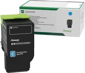 Lexmark 78C20C0 Cyan 1.400 Seiten für CS421adn CS421dn CS521dn CS622de CX421adn CX522ade