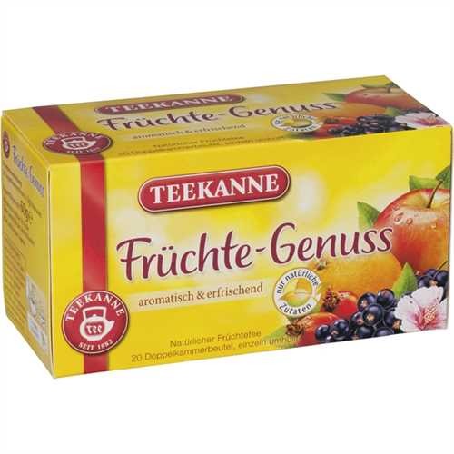 TEEKANNE Früchtetee Früchte-Genuss, 20 Beutel à 3 g (20 Stück)