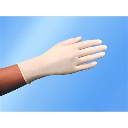 PAPSTAR Handschuh, unsteril, Vinyl, puderfrei, Größe: XL, natur (100 Stück)