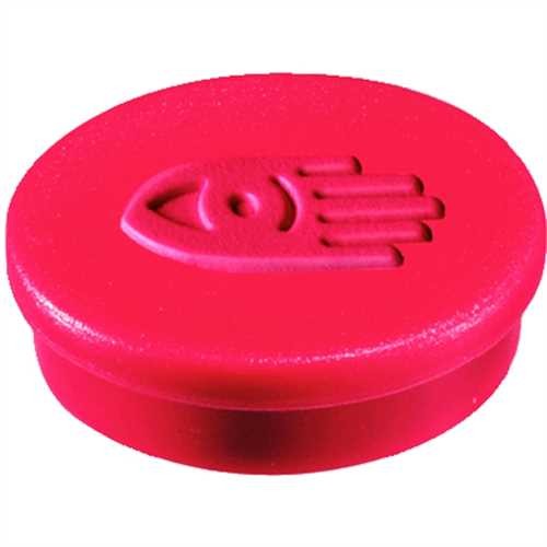 Legamaster Magnet, rund, Ø: 20 mm, Haftkraft: 250 g, rot (10 Stück)