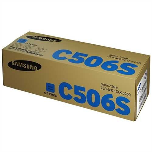 SAMSUNG Toner, CLT-C506S, original, cyan, 1.500 Seiten