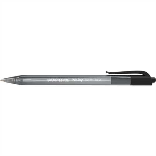 PAPER MATE Kugelschreiber, InkJoy™ 100 RT, Druckmechanik, M, Schreibfarbe: schwarz