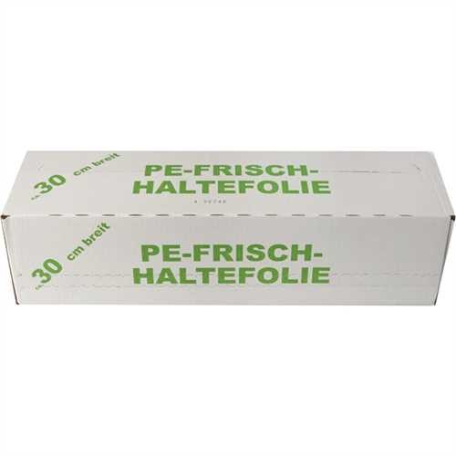 PAPSTAR Frischhaltefolie, Faltschachtel, 29 cm x 300 m, 0,009 mm
