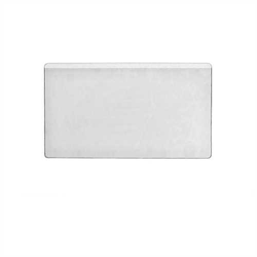 DURABLE Klebetasche Pocketfix, 105 x 65 mm, innen: 101 x 61 mm, farblos (100 Stück)