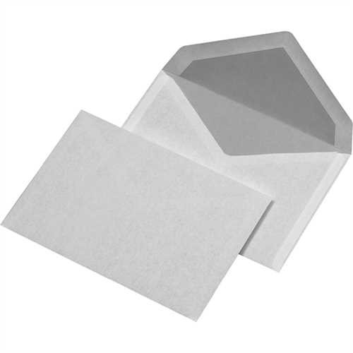 MAILmedia Briefumschlag, ohne Fenster, gummiert, C6, 162 x 114 mm, 72 g/m², Offset, weiß (100 Stück)