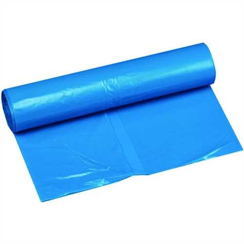 Müllsack standard, LDPE, 0,047 mm, 140 l, 600 x 300 x 1.100 mm, blau (25 Stück)