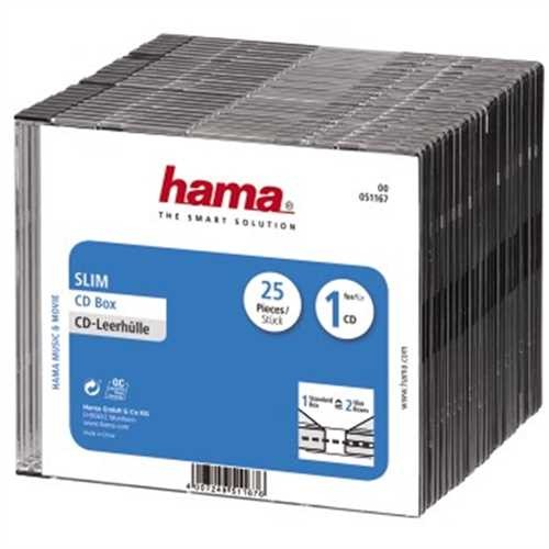 CD/DVD Leerhüllen Hama 51167